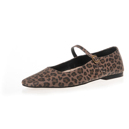 COPENHAGEN SHOES ALL FOR LOVE-LEP Ballerinas 0500 BROWN/BLACK