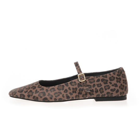 COPENHAGEN SHOES ALL FOR LOVE-LEP Ballerinas 0500 BROWN/BLACK