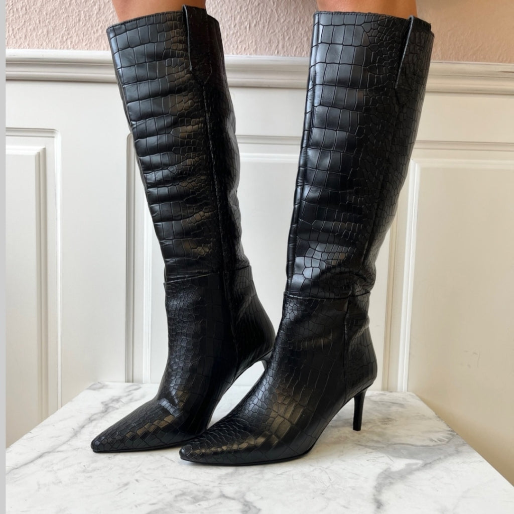 COPENHAGEN SHOES BEAUTY- Copenhagenshoes by Josefine Valentin Long boot 001 Black