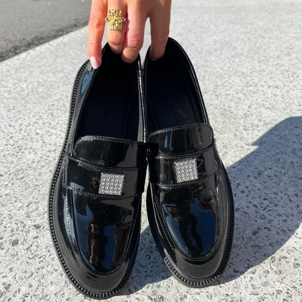 COPENHAGEN SHOES CARRY ME Loafer 0011 BLACK PATENT