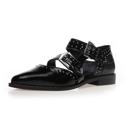 COPENHAGEN SHOES CLOSE TO YOU Loafer 0011 BLACK PATENT