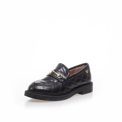 COPENHAGEN SHOES EMBRACE QUILTED Loafer 001 Black