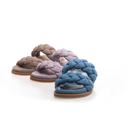 COPENHAGEN SHOES FASHIONISTA SUEDE 22 Slippers 0301 BISCUIT