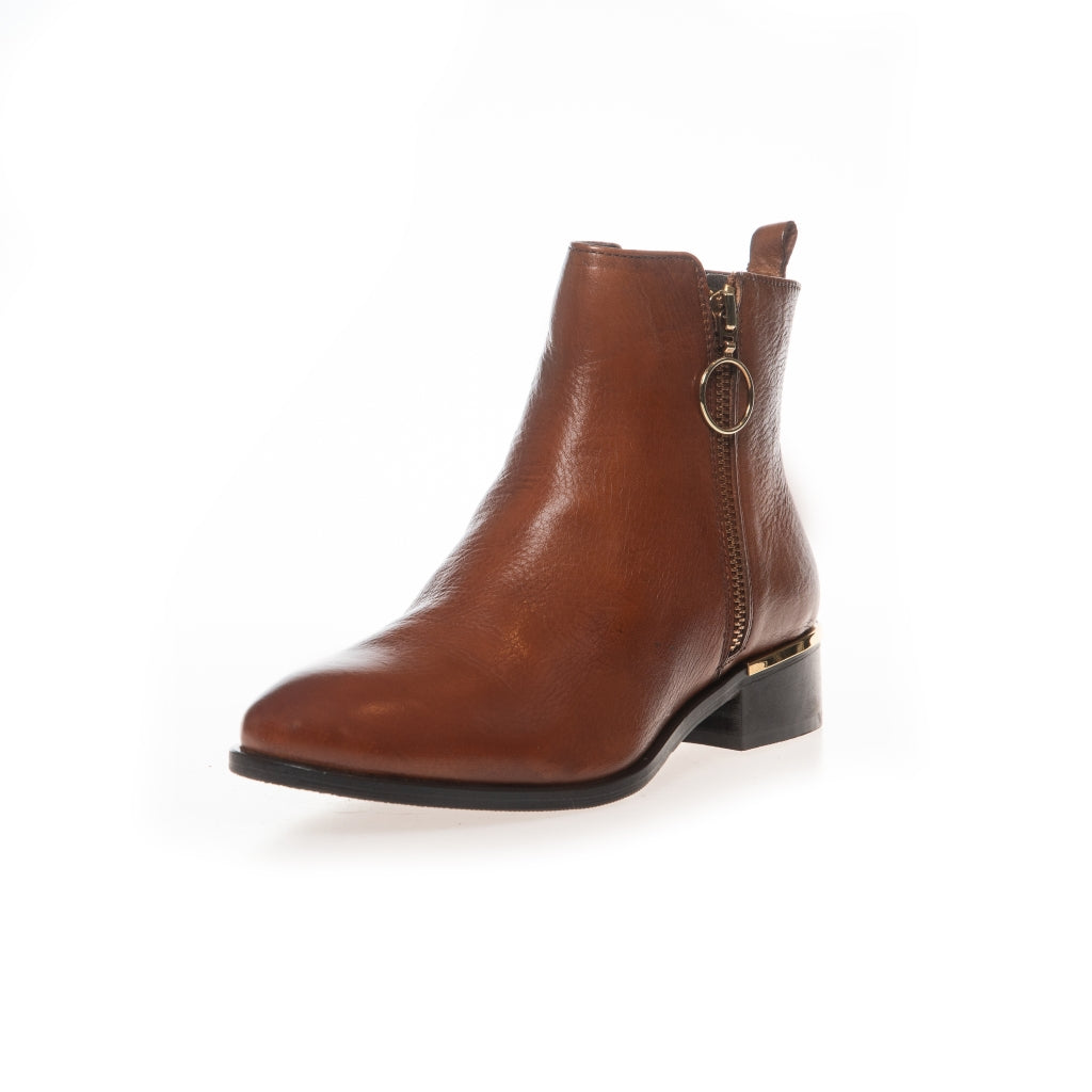 COPENHAGEN SHOES FEVER Leather 22 Stiefel 112 Cognac