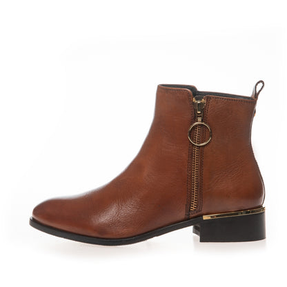 COPENHAGEN SHOES FEVER Leather 22 Stiefel 112 Cognac