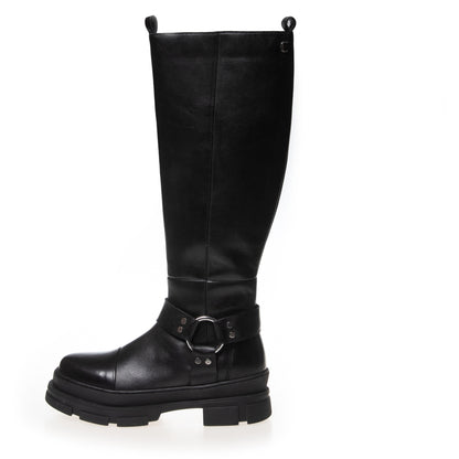 COPENHAGEN SHOES FOLLOW AND ROCK Long boot 0001 BLACK