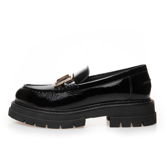 COPENHAGEN SHOES ICONIC WALK PATENT Loafer 0011 BLACK PATENT