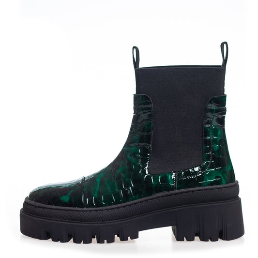 COPENHAGEN SHOES KEEP ON DREAMING Stiefel 2244 DARK GREEN