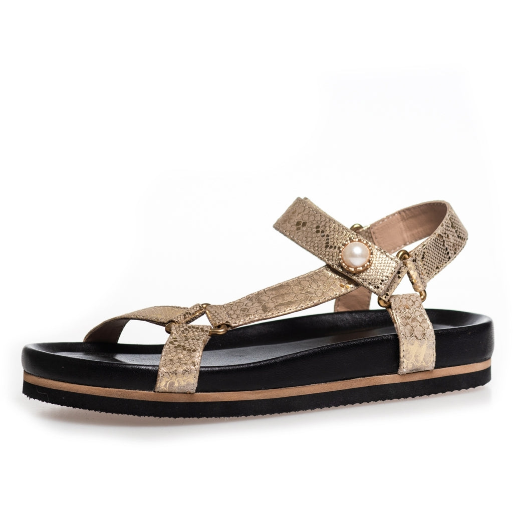 COPENHAGEN SHOES LIKE A DREAM Sandalen 011 Gold Snake