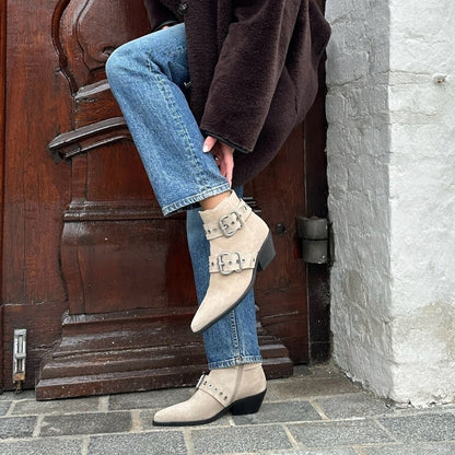 COPENHAGEN SHOES MOVE FOR MORE SUEDE Stiefel 0002 BEIGE