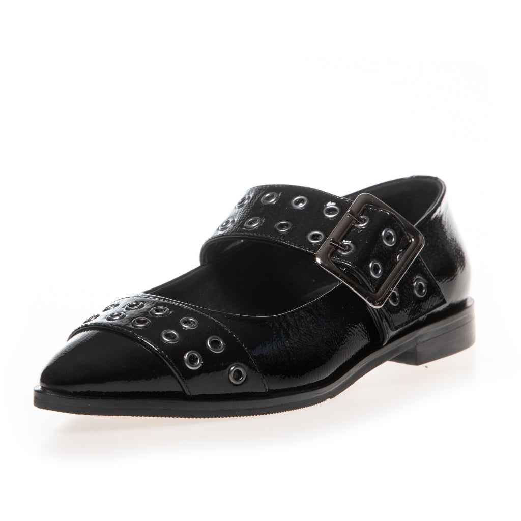 COPENHAGEN SHOES PASSION MOVE-PATENT Ballerinas 0001 BLACK