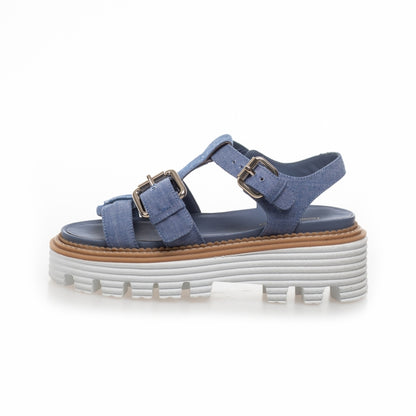 COPENHAGEN SHOES POWER FOR LIFE / JEANS Sandalen 077 Jeans blue