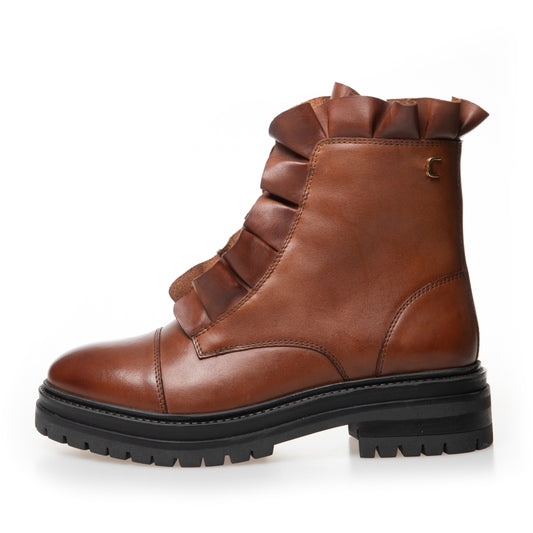 COPENHAGEN SHOES PRETTY Stiefel 0241 COGNAC