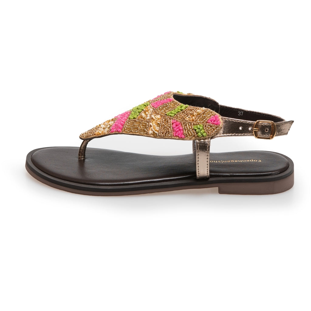 COPENHAGEN SHOES SAVANNAH Sandalen 196 Gold multi