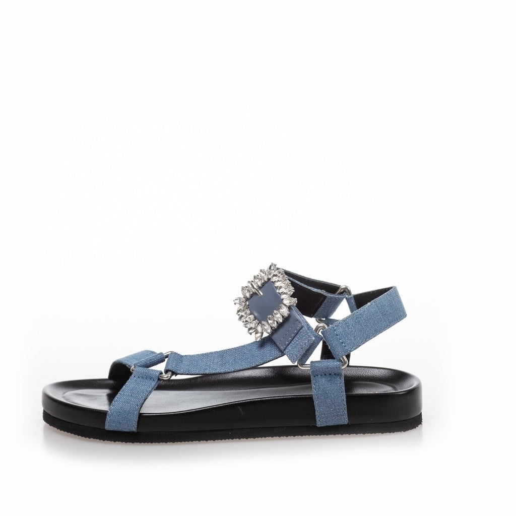 COPENHAGEN SHOES SIMILI AND DIAMONDS Sandalen 0220 DENIM