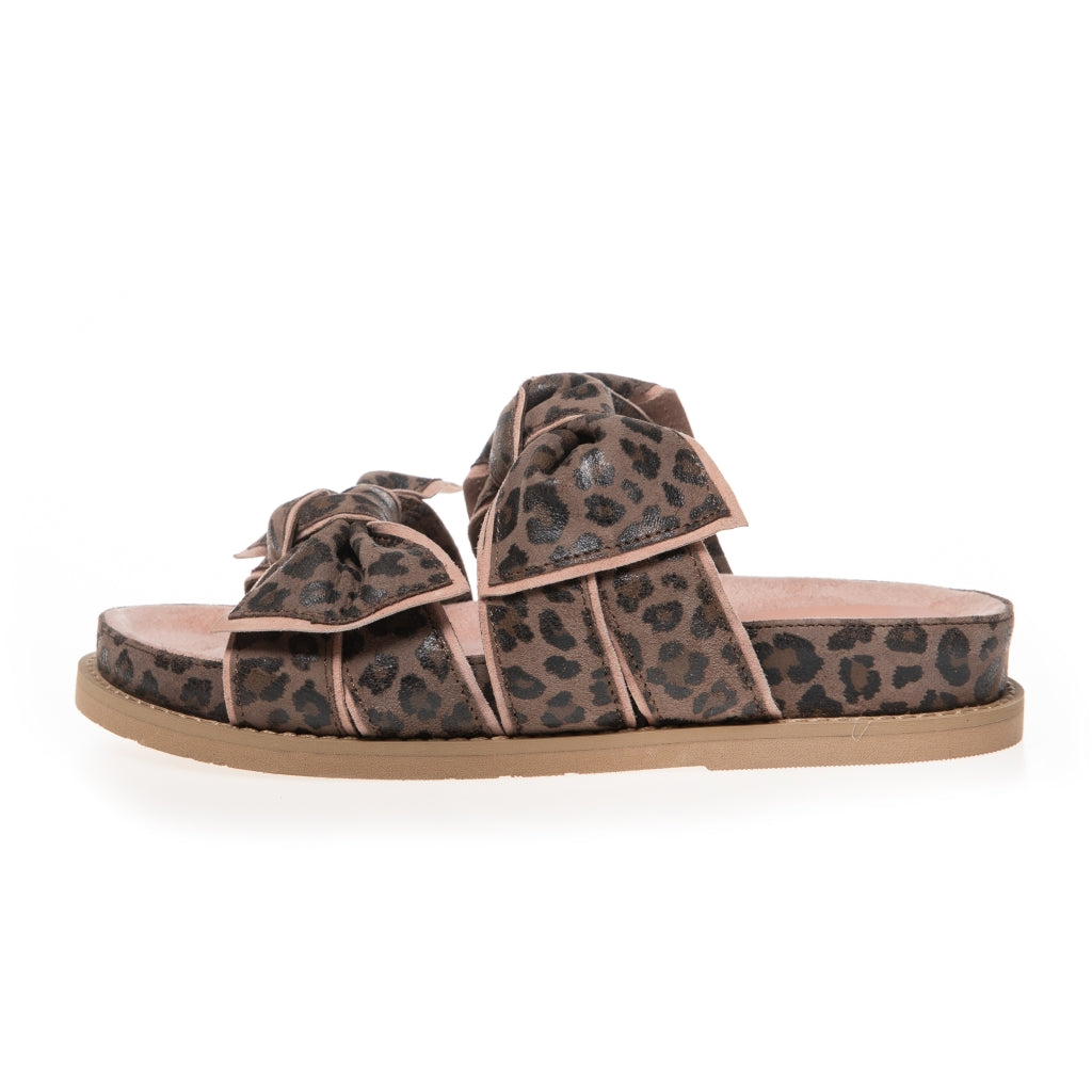 COPENHAGEN SHOES SUMMER DREAM LEP Slippers 0141 LEP (MOUSE)/PAPAYA