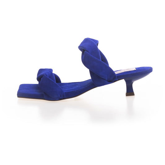 Copenhagen Shoes by Josefine Valentin SUNSHINE Sandalen 2823-1 ROYAL BLUE SUEDE