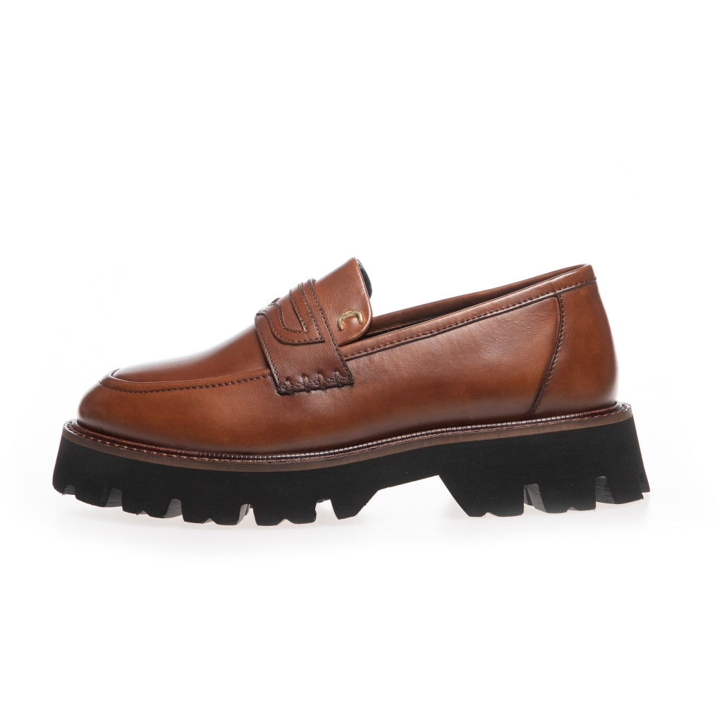 COPENHAGEN SHOES WALK FOR ME Loafer 0241 COGNAC