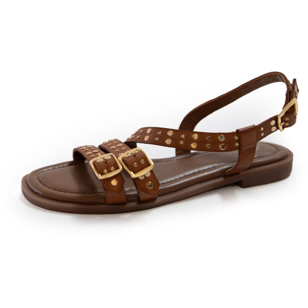 COPENHAGEN SHOES ZOE Sandalen 0241 COGNAC