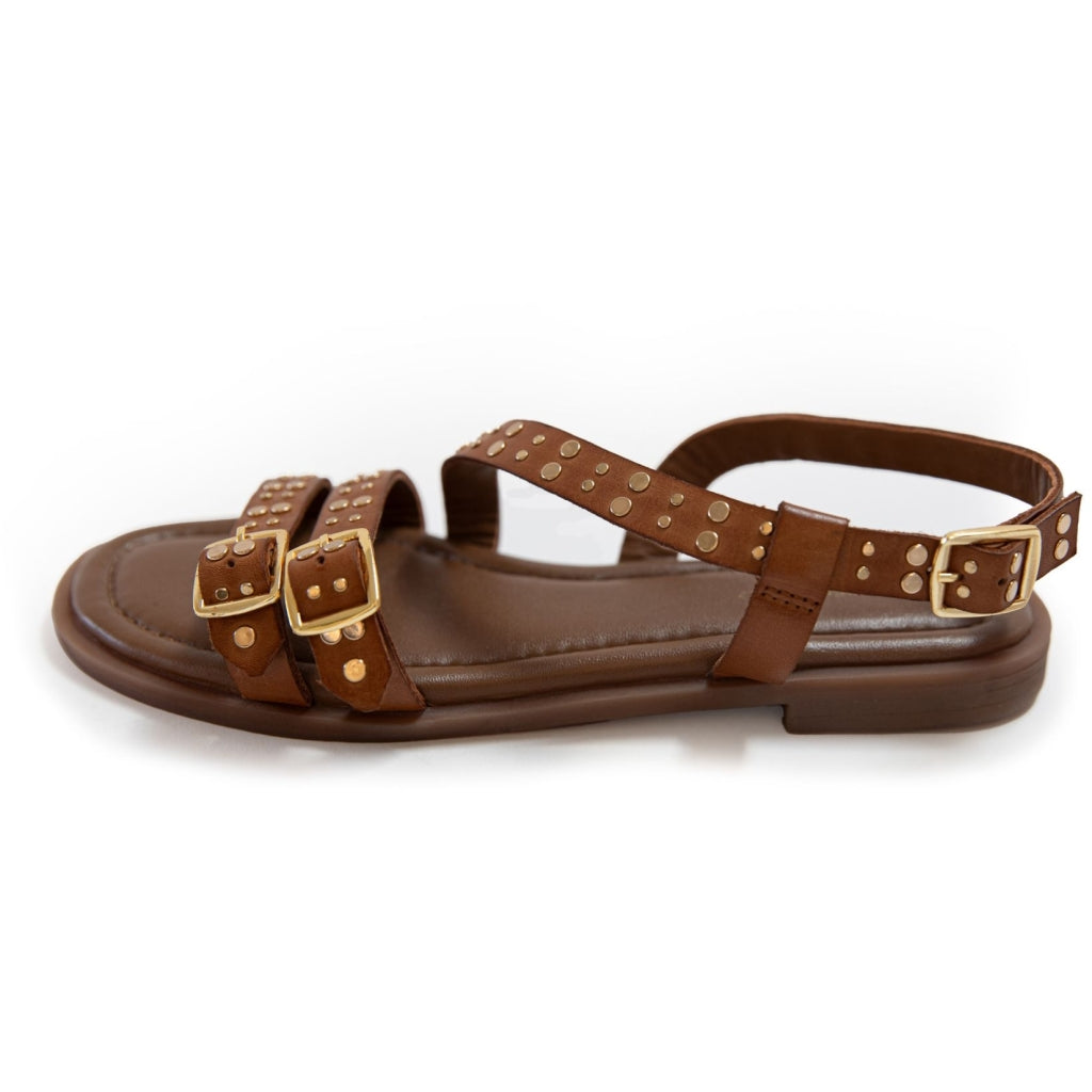 COPENHAGEN SHOES ZOE Sandalen 0241 COGNAC