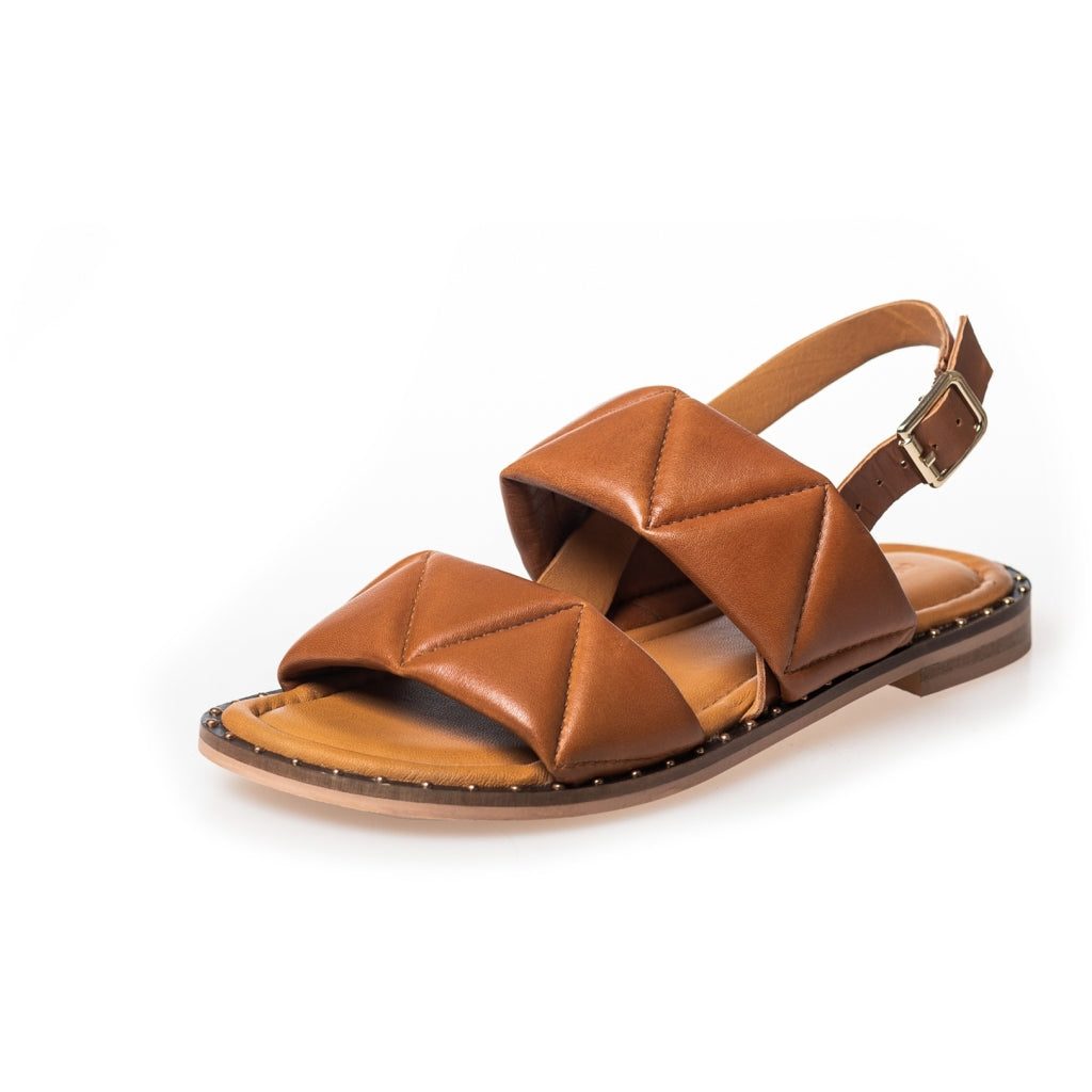 COPENHAGEN SHOES JUST BECAUSE Sandalen 0241 COGNAC