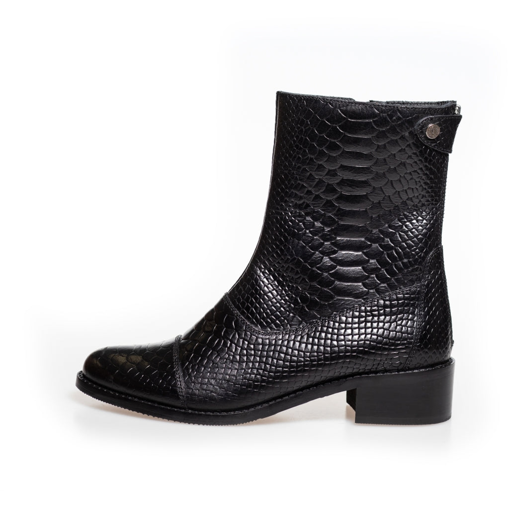 COPENHAGEN SHOES SHE Crocco Stiefel 001 Black